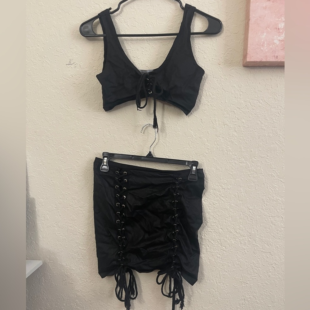 2pc Rockstar Black Out Set